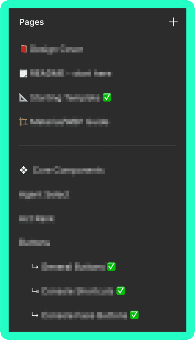 Design library navigation — core components and agent surfaces