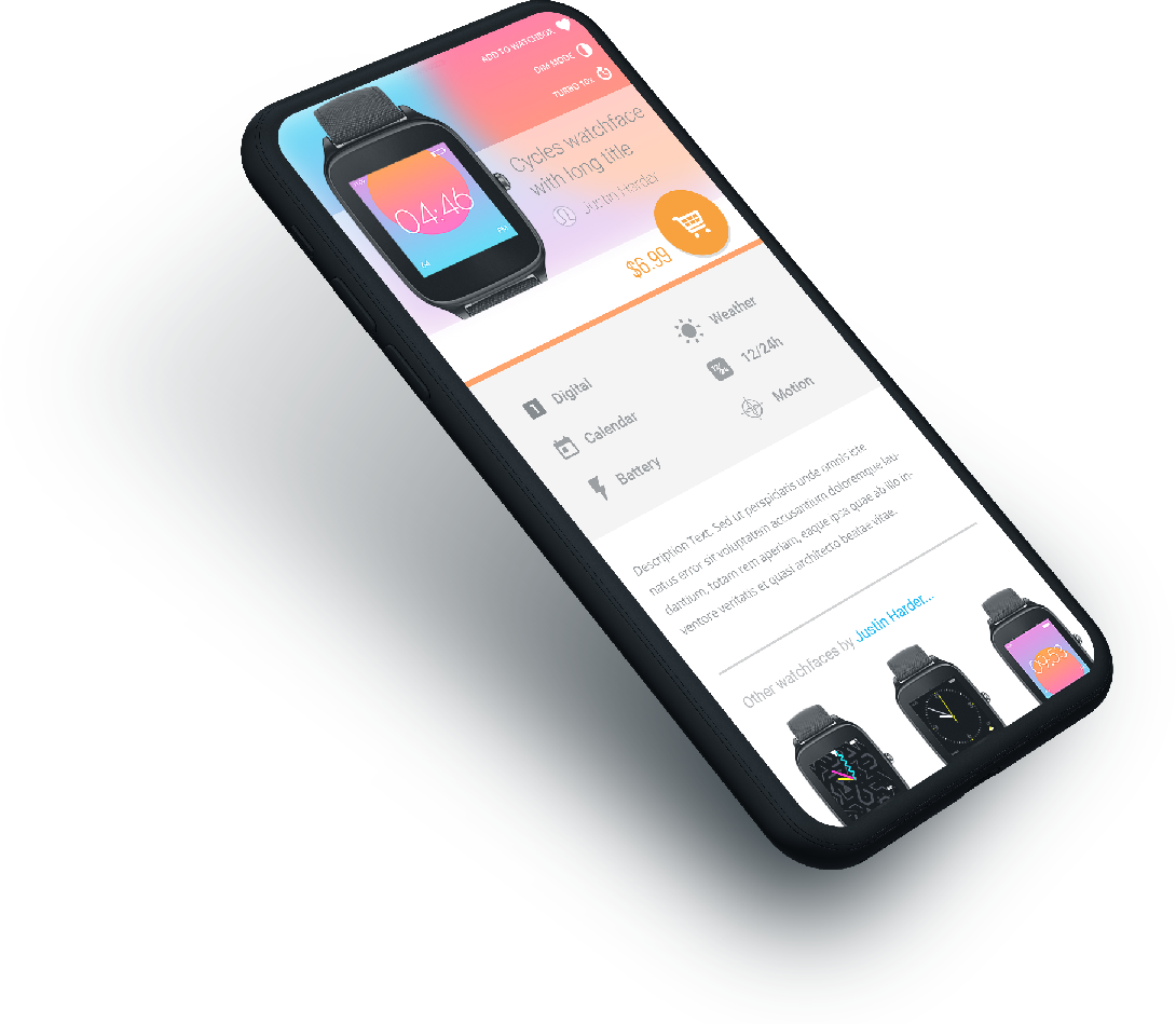 Little Labs — watchface mockup